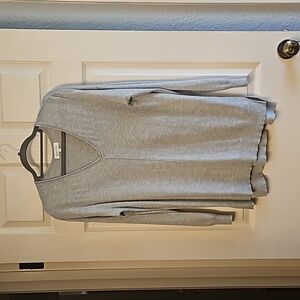 Grace and Lace layering sweater Grey L